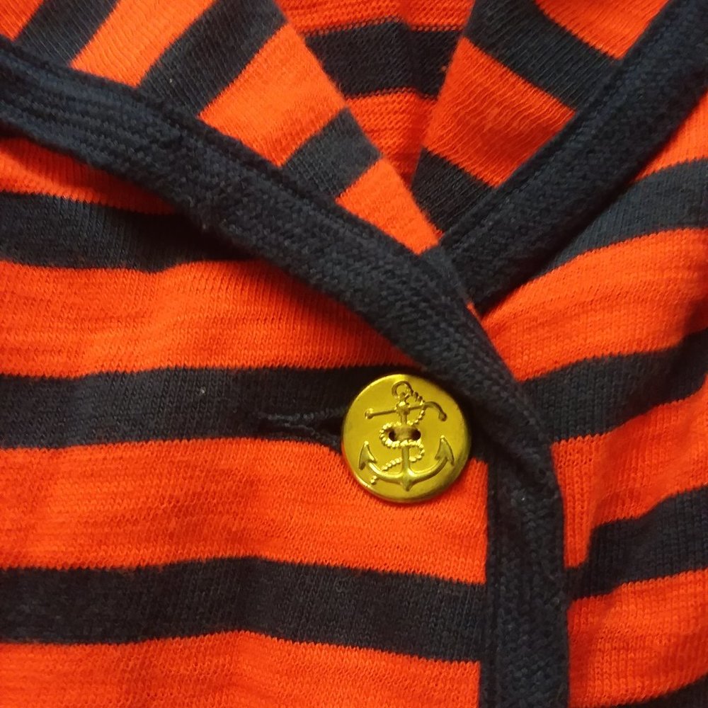 CAbi Nautical Navy & Red Striped Blazer - Picture 6 of 8